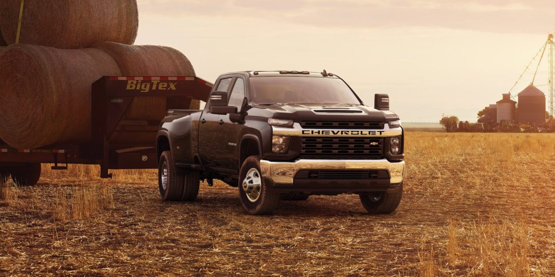 The 2023 Chevy Silverado HD offers excellent towing capacity.